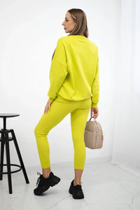 Cotton set California 9451 / – Pistachio цвет / color | Lexline Fashion