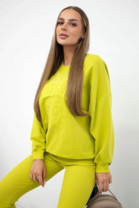 Cotton set California 9451 / – Pistachio цвет / color | Lexline Fashion