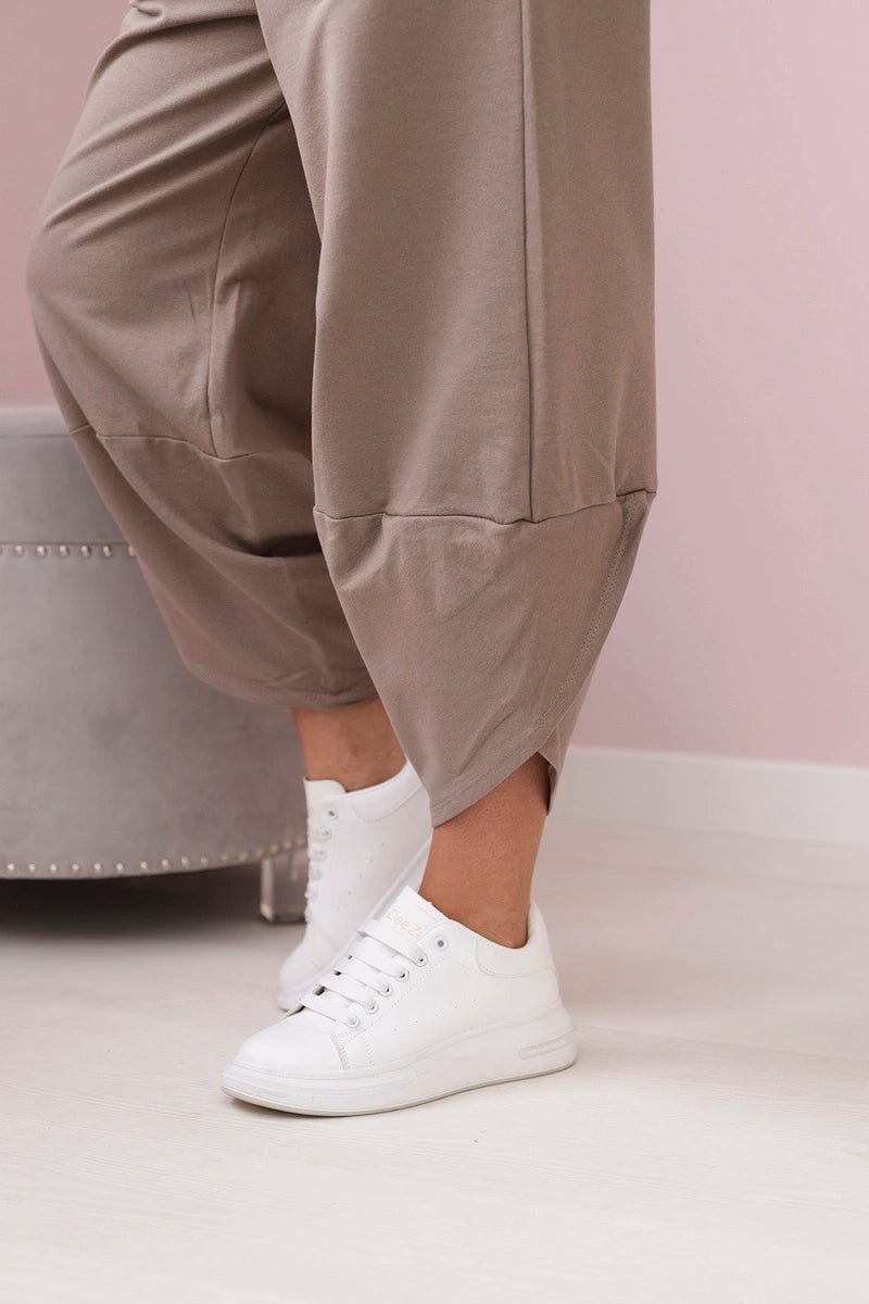 Cotton sweatshirt and pants 6171G / – Fango цвет / color | Lexline Fashion