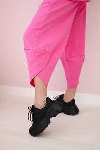 Cotton sweatshirt and pants 6171G / – Light | Pink цвет / color | Lexline Fashion