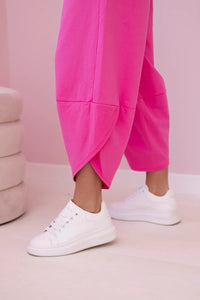 Cotton sweatshirt and pants 6171G / – Pink цвет / color | Lexline Fashion