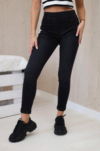 Denim pants 2222P / – Black цвет / color | Lexline Fashion