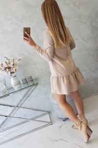 Dress 66188 / – Beige цвет / color | Lexline Fashion
