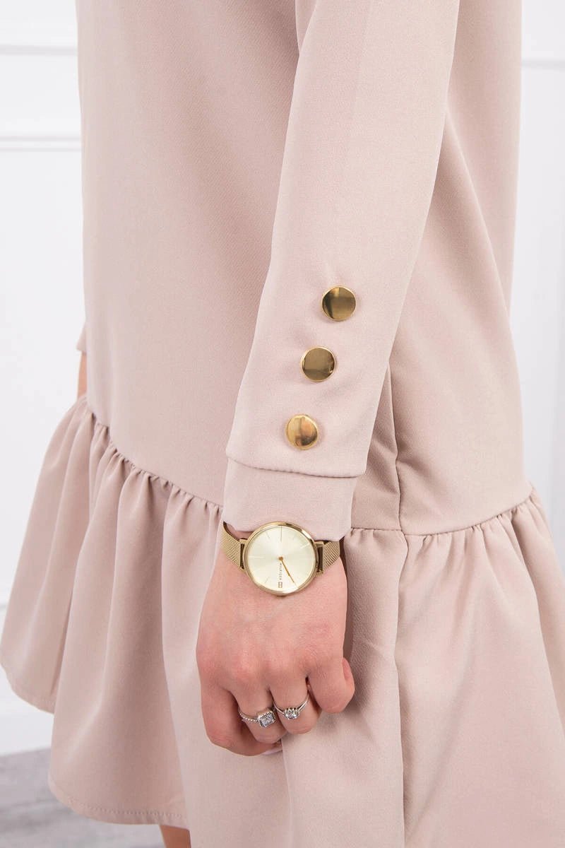 Dress 66188 / – Beige цвет / color | Lexline Fashion