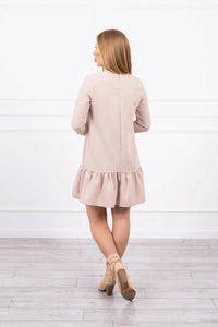 Dress 66188 / – Ecru цвет / color | Lexline Fashion