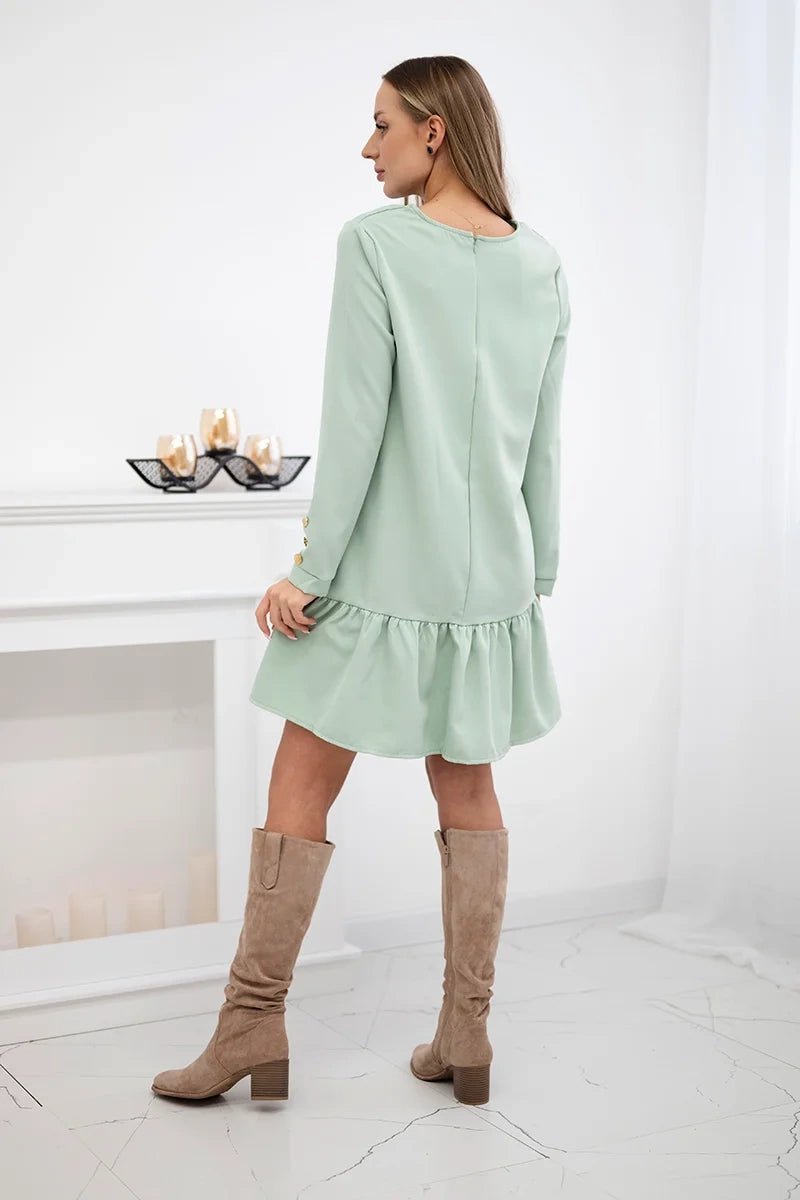 Dress 66188 / – Mint || Dark цвет / color | Lexline Fashion