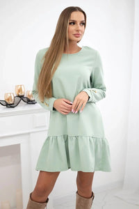 Dress 66188 / – Mint || Dark цвет / color | Lexline Fashion