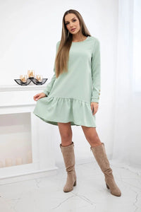 Dress 66188 / – Mint || Dark цвет / color | Lexline Fashion