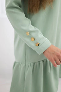 Dress 66188 / – Mint || Dark цвет / color | Lexline Fashion