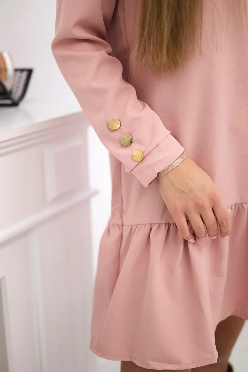 Dress 66188 / – Powder цвет / color | Lexline Fashion