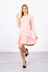 Dress 66188 / – Powder || Dark цвет / color | Lexline Fashion