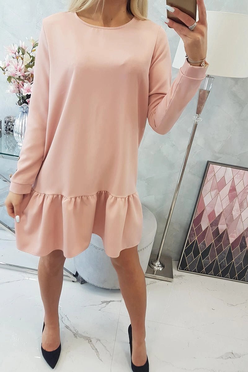 Dress 66188 / – Powder || Dark цвет / color | Lexline Fashion