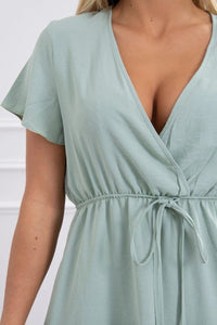 Dress 9262 / – Mint || Dark цвет / color | Lexline Fashion