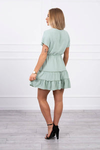Dress 9262 / – Mint || Dark цвет / color | Lexline Fashion