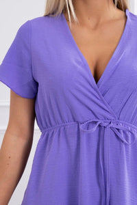 Dress 9262 / – Purple цвет / color | Lexline Fashion