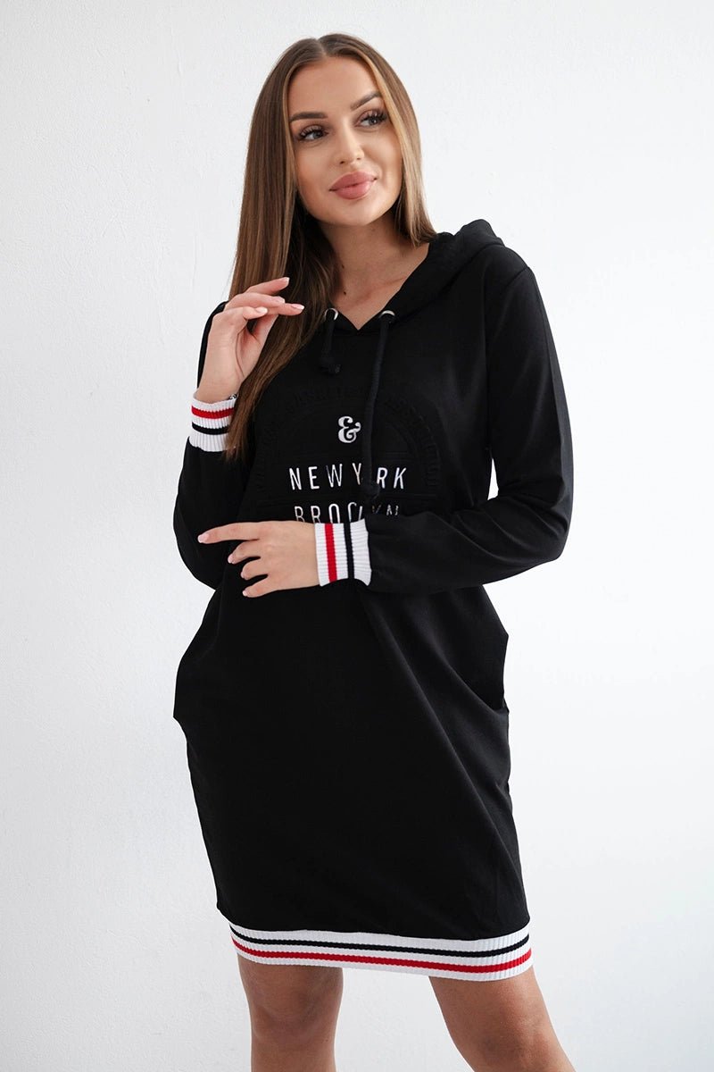 Dress Brooklyn 62095 / – Black цвет / color | Lexline Fashion