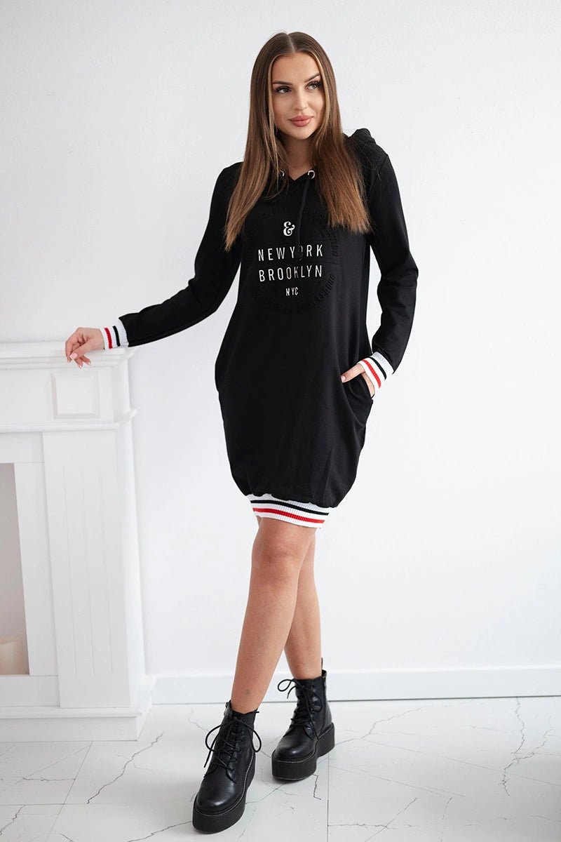 Dress Brooklyn 62095 / – Black цвет / color | Lexline Fashion