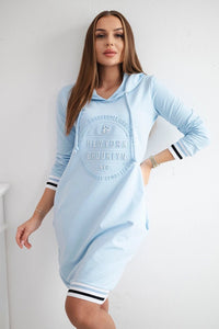 Dress Brooklyn 62095 / – Blue цвет / color | Lexline Fashion