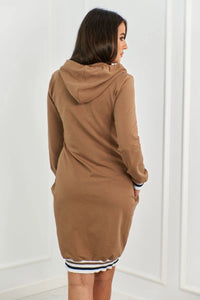 Dress Brooklyn 62095 / – Camel цвет / color | Lexline Fashion