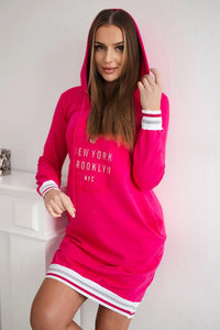 Dress Brooklyn 62095 / – Fuchsia цвет / color | Lexline Fashion