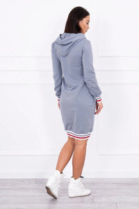 Dress Brooklyn 62095 / – Graphite цвет / color | Lexline Fashion