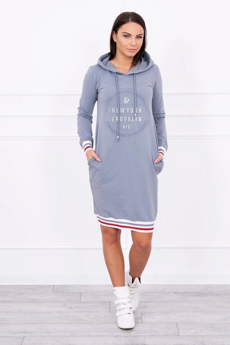 Dress Brooklyn 62095 / – Graphite цвет / color | Lexline Fashion