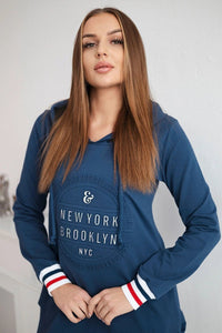 Dress Brooklyn 62095 / – Jeans цвет / color | Lexline Fashion