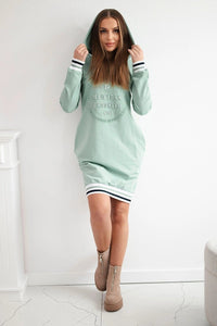Dress Brooklyn 62095 / – Mint || Dark цвет / color | Lexline Fashion