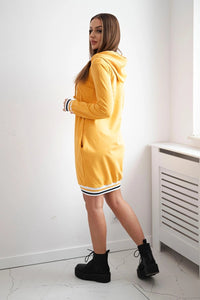 Dress Brooklyn 62095 / – Mustard цвет / color | Lexline Fashion