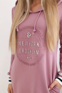 Dress Brooklyn 62095 / – Pink || Dark цвет / color | Lexline Fashion