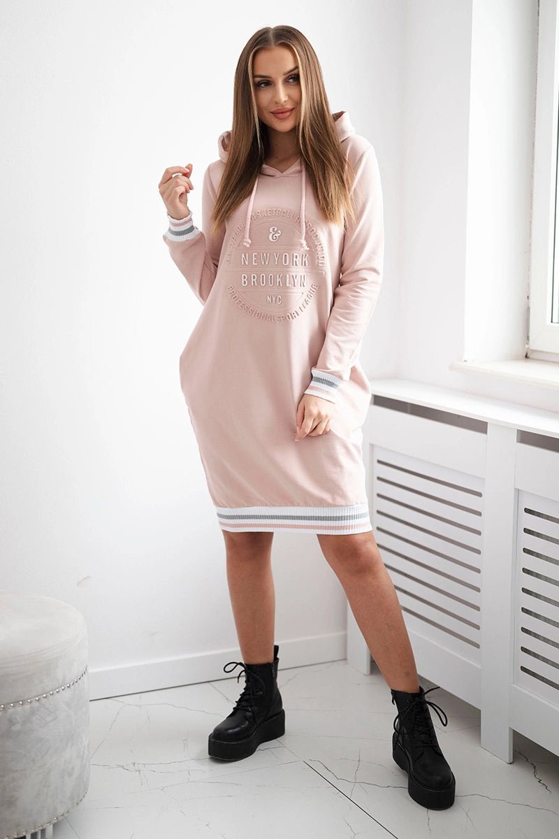 Dress Brooklyn 62095 / – Powder || Dark цвет / color | Lexline Fashion