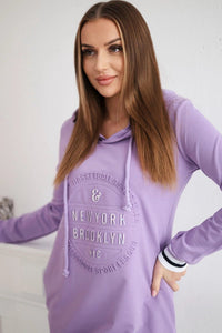 Dress Brooklyn 62095 / – Purple цвет / color | Lexline Fashion