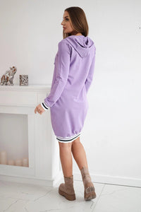 Dress Brooklyn 62095 / – Purple цвет / color | Lexline Fashion