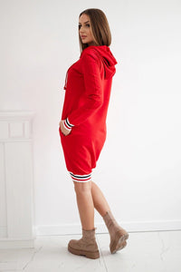 Dress Brooklyn 62095 / – Red цвет / color | Lexline Fashion