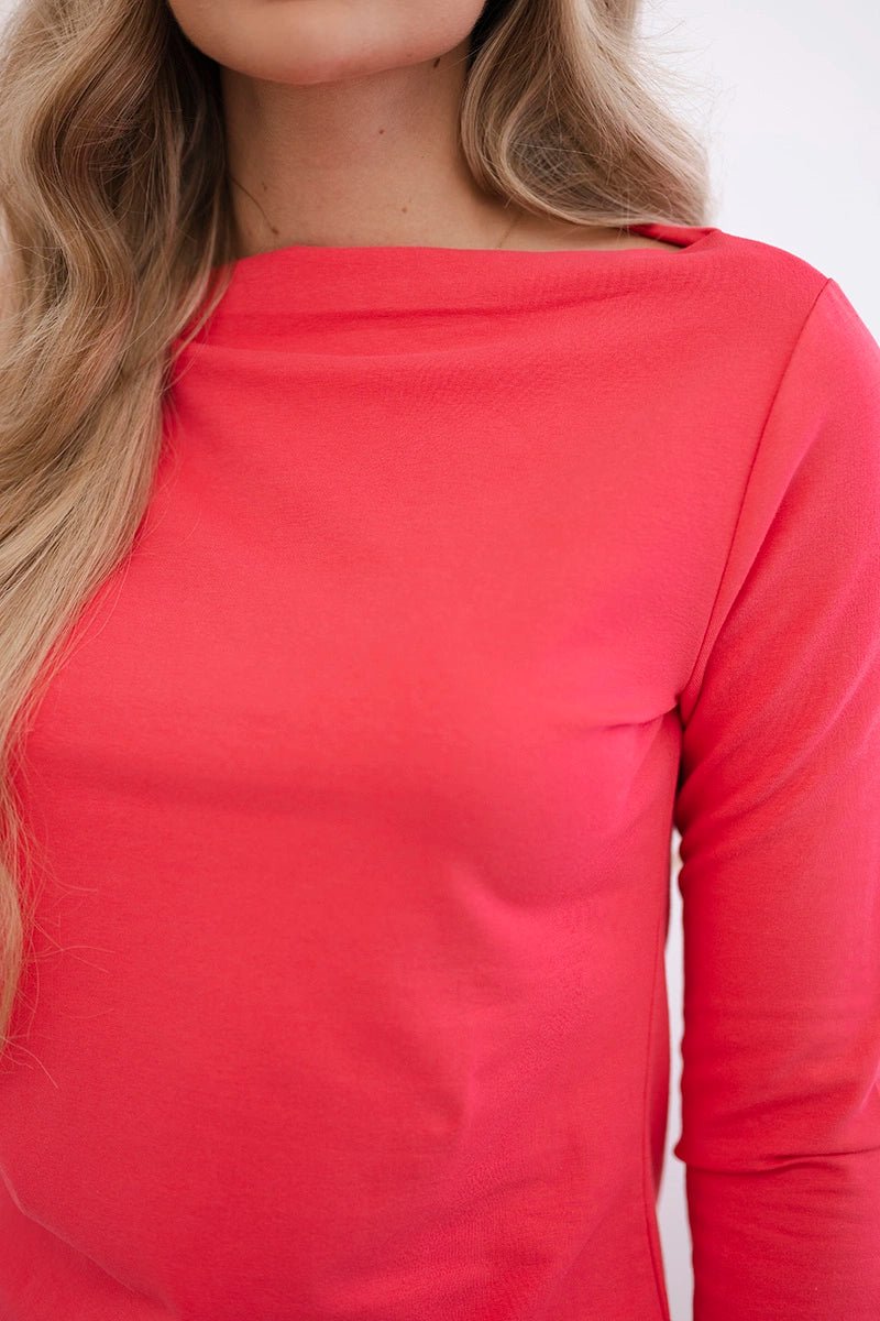 Dress Classical 8825 / – Raspberry цвет / color | Lexline Fashion