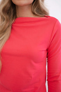 Dress Classical 8825 / – Raspberry цвет / color | Lexline Fashion