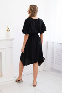 Dress with a plunging neckline IT - 42 / – Black цвет / color | Lexline Fashion