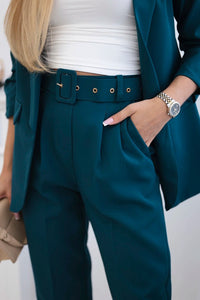 Elegant set of blazer and trousers 80172K / – Marine цвет / color | Lexline Fashion