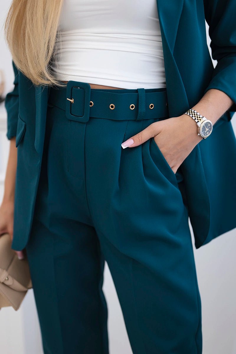 Elegant set of blazer and trousers 80172K / – Marine цвет / color | Lexline Fashion