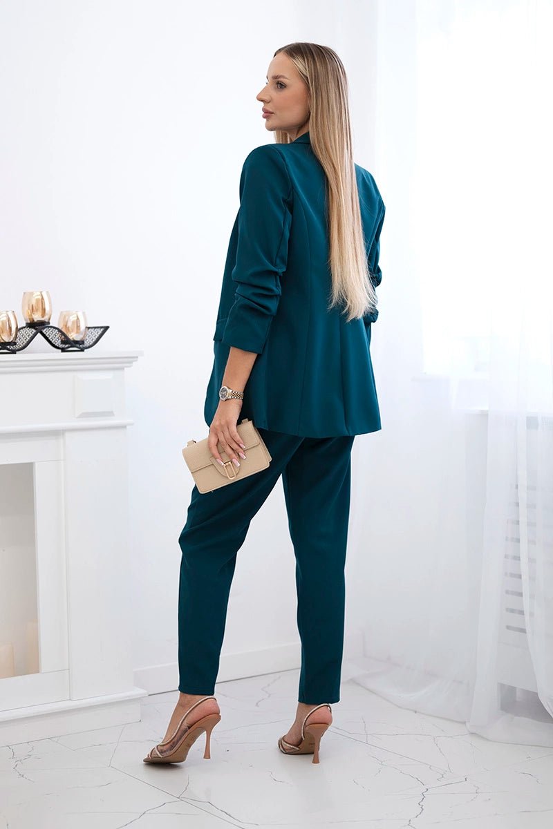 Elegant set of blazer and trousers 80172K / – Marine цвет / color | Lexline Fashion