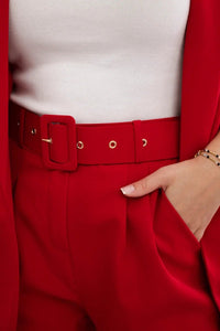 Elegant set of blazer and trousers 80172K / – Red цвет / color | Lexline Fashion