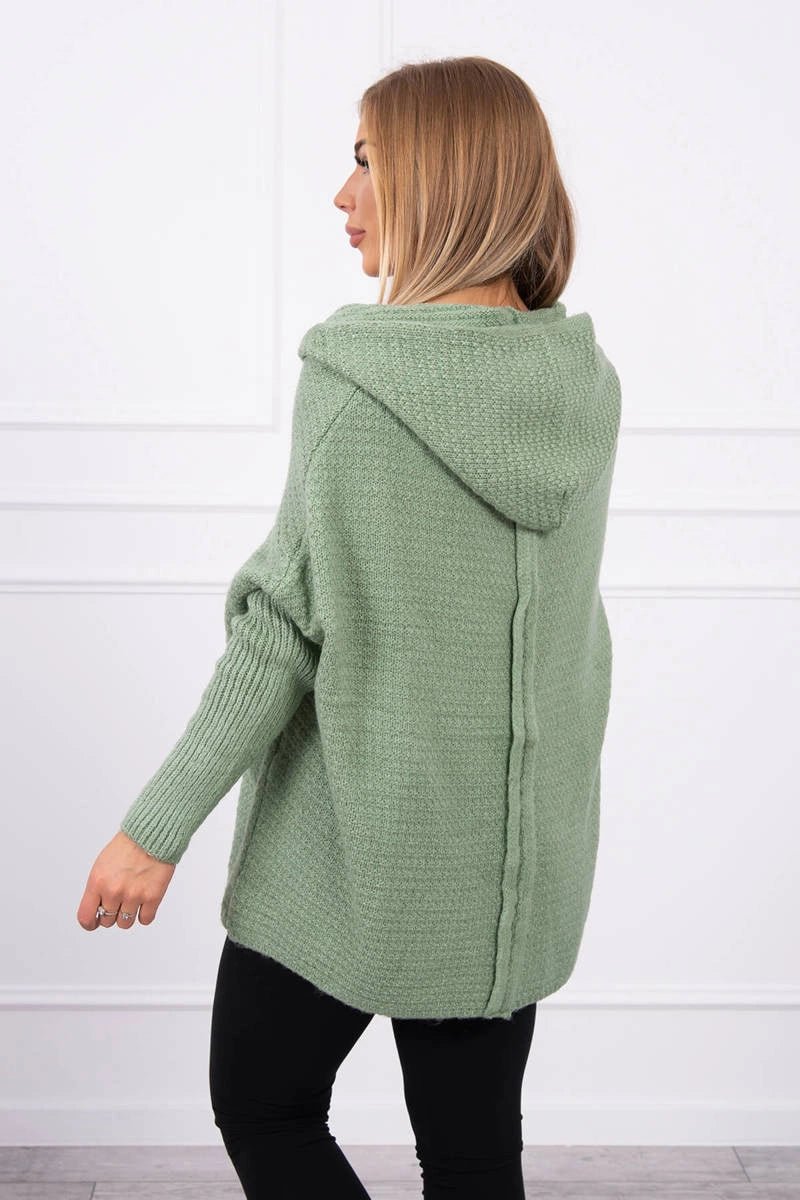 Hooded sweater 2019 - 16 / – Mint || Dark цвет / color | Lexline Fashion