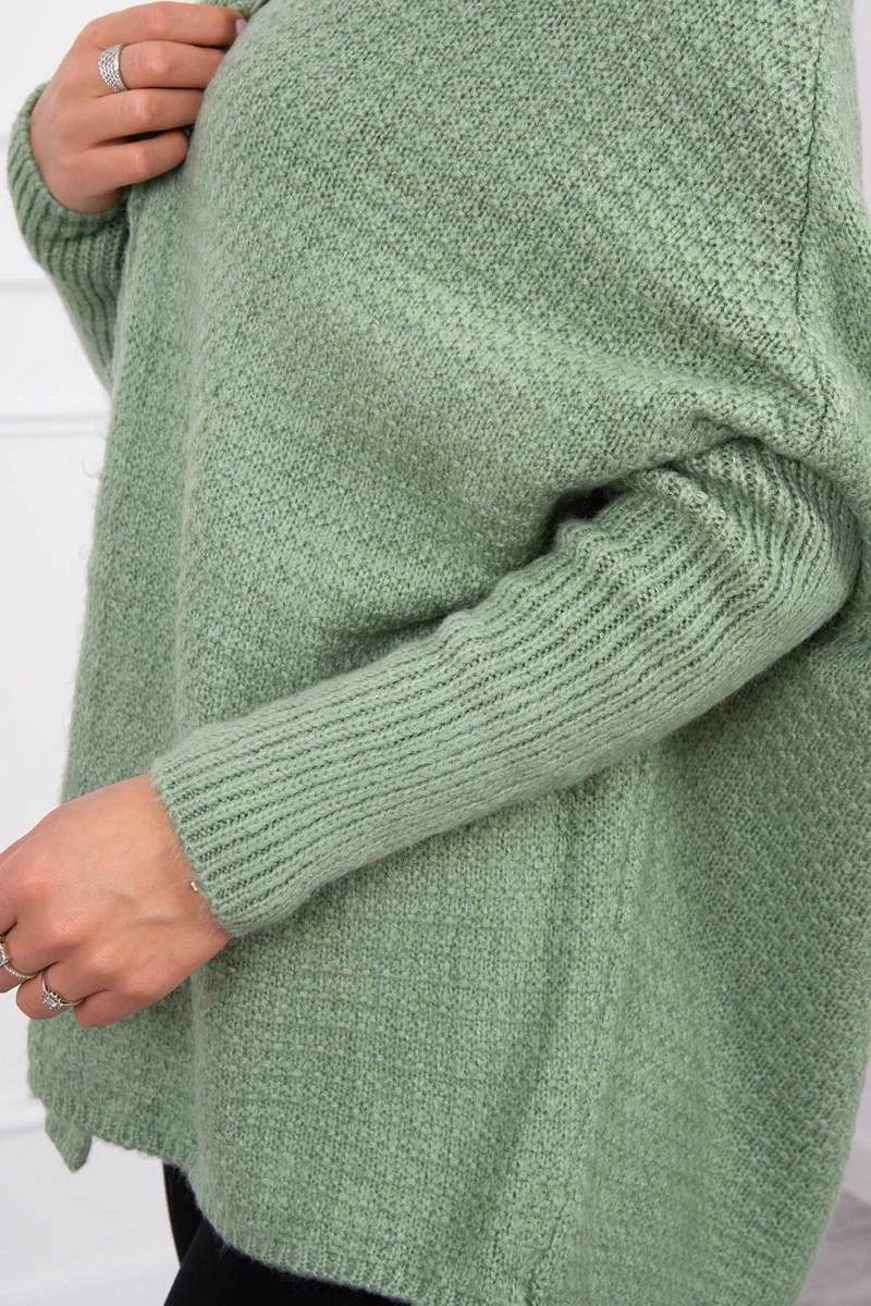 Hooded sweater 2019 - 16 / – Mint || Dark цвет / color | Lexline Fashion