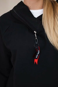 Hoodie 0160 / – Black цвет / color | Lexline Fashion