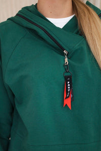 Hoodie 0160 / – Green цвет / color | Lexline Fashion