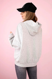 Hoodie 7273 / – Gray цвет / color | Lexline Fashion