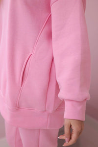 Insulated set with hoodie 9311 / – Pink || Light цвет / color | Lexline Fashion
