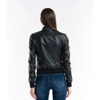 Leather jacket Made in Italy NLLP01 - 11 / – Black цвет / color | Lexline Fashion