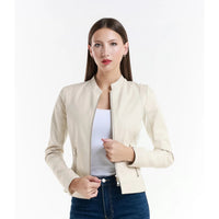 Leather jacket Made in Italy NLLP01 - 25 / – Black цвет / color | Lexline Fashion