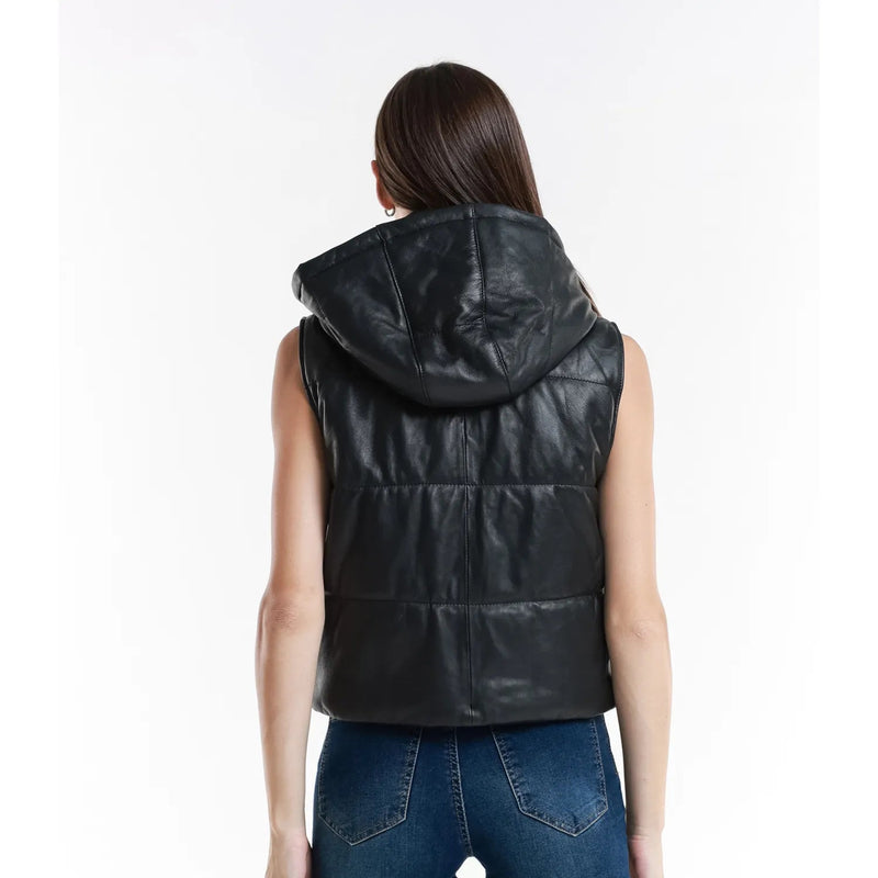 Leather jacket Made in Italy NLLP01 - 31 / – Black цвет / color | Lexline Fashion